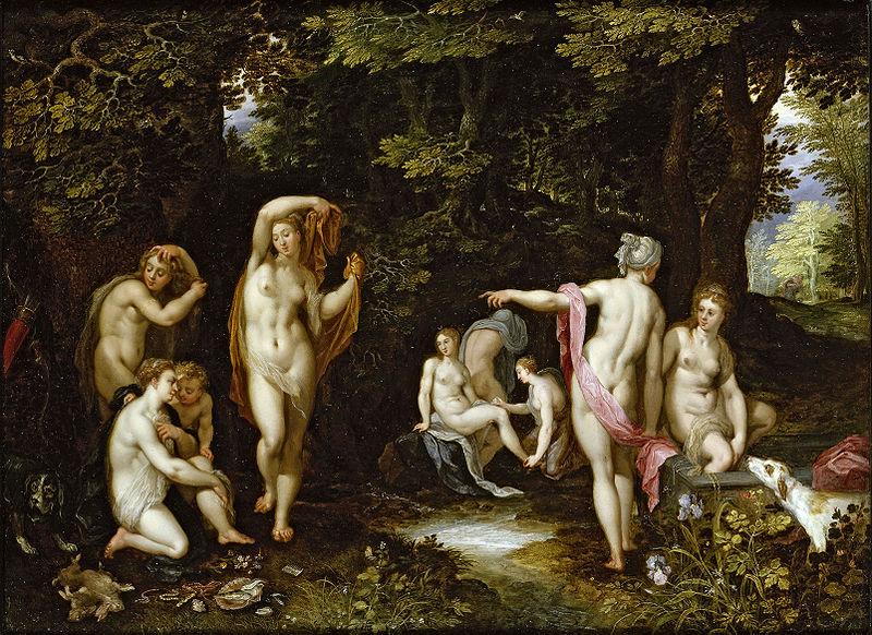 Jan Brueghel The Elder Diana und Aktaion